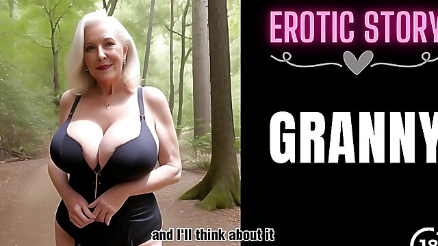 Grand mom sex story, granny sex story, erotics grandmother, granny garden, hot granny